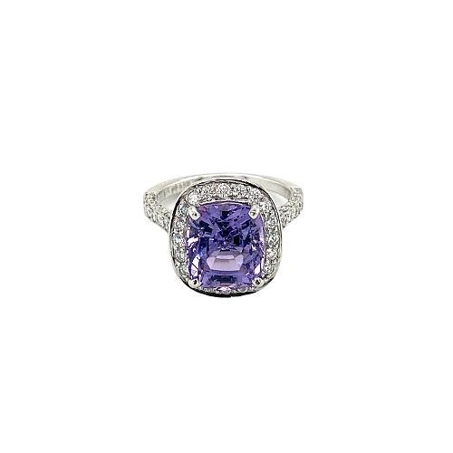 Gumuchian Spinel Diamond Ring -