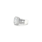 Halo Diamond Ring-Halo Diamond Ring - DREDW00869