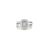 Halo Diamond Ring-Halo Diamond Ring - DREDW00869