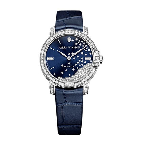 Harry Winston Midnight Diamond Drops Automatic 29mm-Harry Winston Midnight Diamond Drops Automatic 29mm -