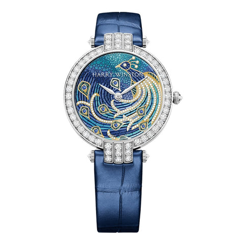 Harry Winston Premier Precious Peacock Automatic 36mm-Harry Winston Premier Precious Peacock Automatic 36mm -