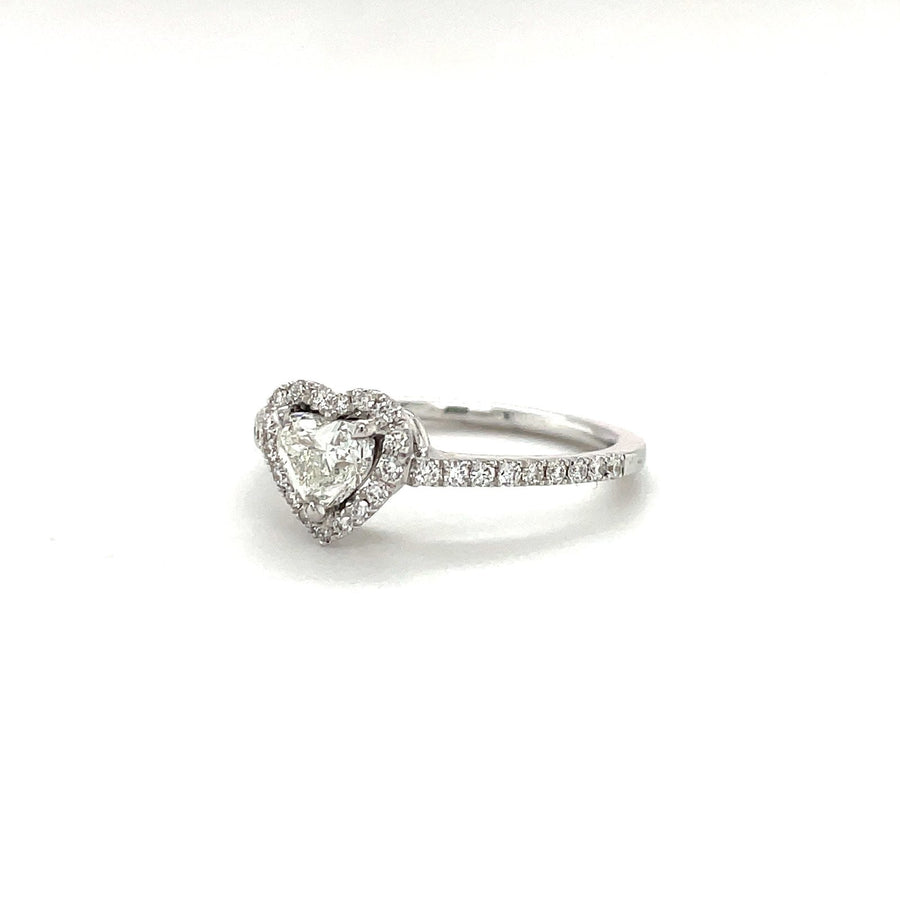 Heart-shaped Diamond Ring - DRUJD00497