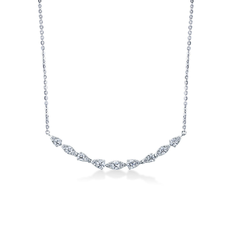 Hearts On Fire Aerial Dewdrop Diamond Necklace - HFPAERD00508W