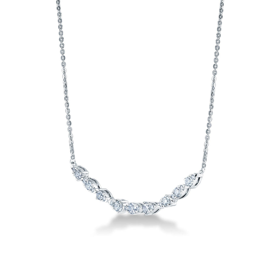 Hearts On Fire Aerial Dewdrop Diamond Necklace - HFPAERD00508W