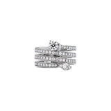 Hearts On Fire Aerial Four Row Right Hand Ring -