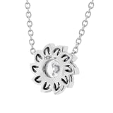 Hearts On Fire Aerial Sol Halo Necklace -