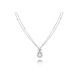 Hearts On Fire Aerial Victorian Halo Drop Necklace -