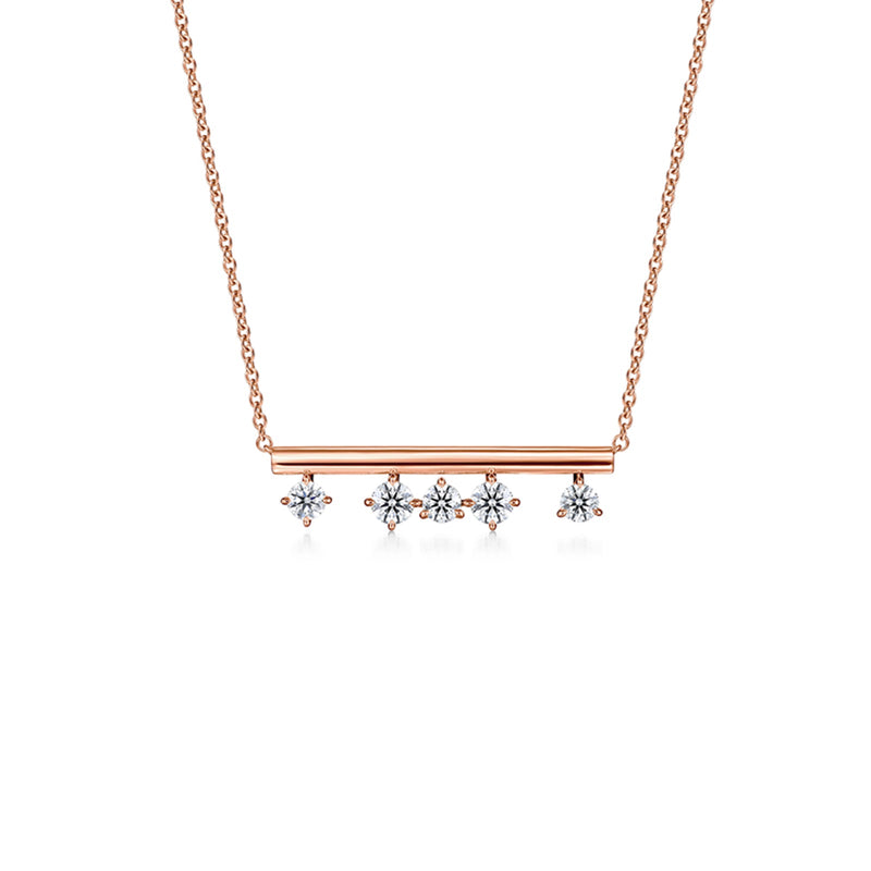 Hearts On Fire Barre Diamond Bar Necklace-Hearts On Fire Barre Diamond Bar Necklace - UU2838-R
