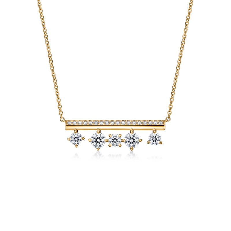Hearts On Fire Barre Diamond Bar Necklace-Hearts On Fire Barre Diamond Bar Necklace - UU2839-Y
