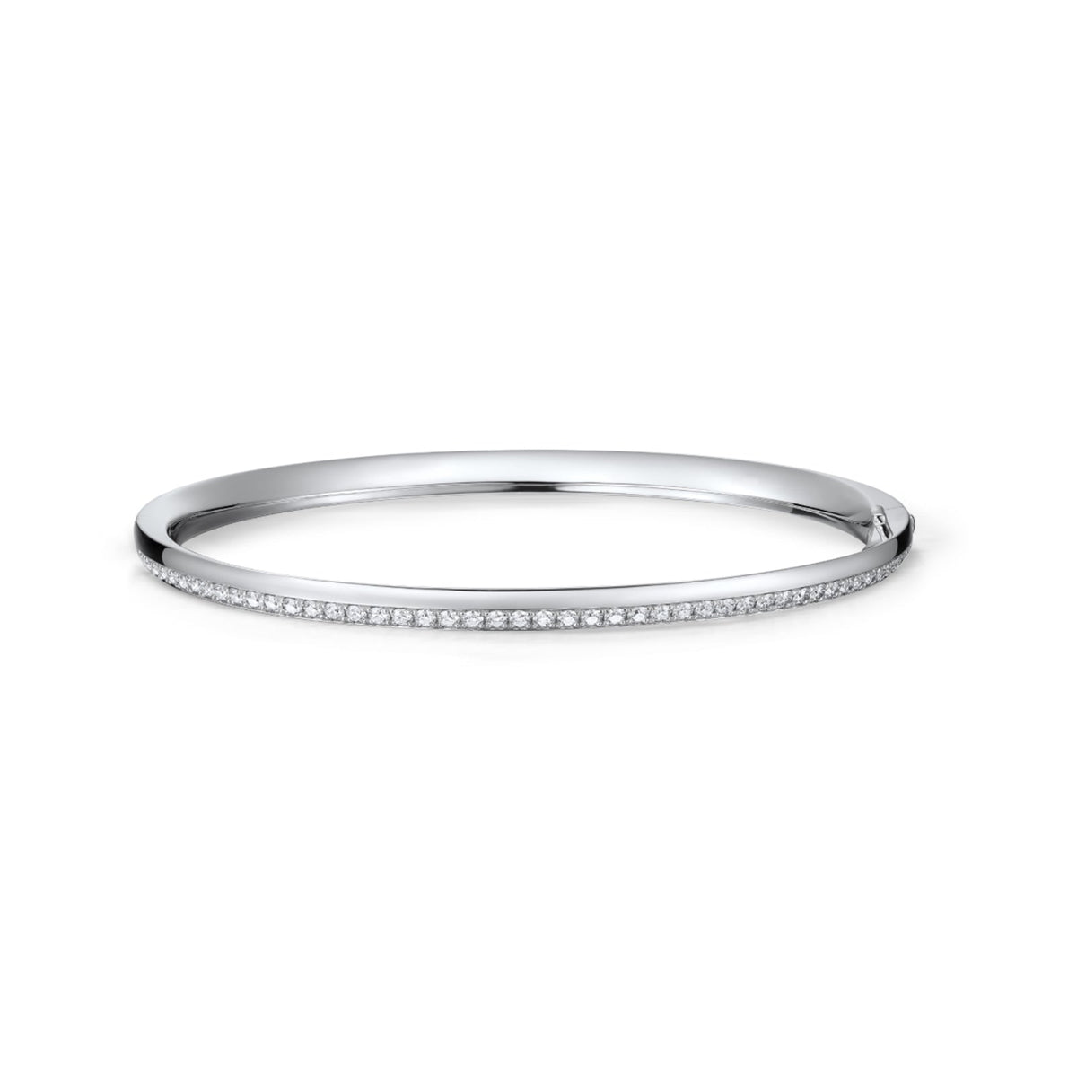 Hearts On Fire Barre Pavé Bangle - UU2836-W
