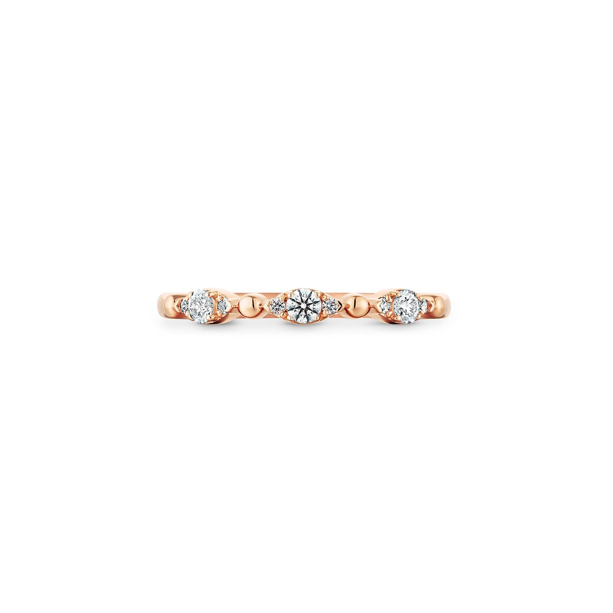 Hearts On Fire Beaded Regal Band -