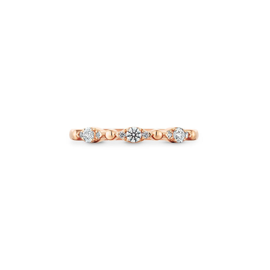 Hearts On Fire Beaded Regal Band -