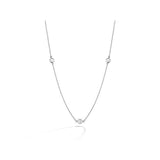Hearts On Fire Classic Bezel By the Yard Necklace -