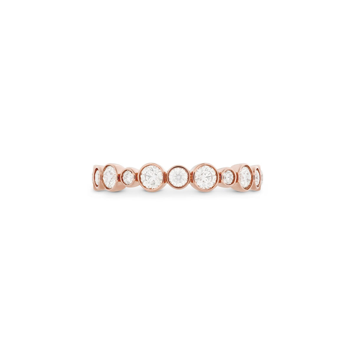 Hearts On Fire Hof Bezel Diamond Band -