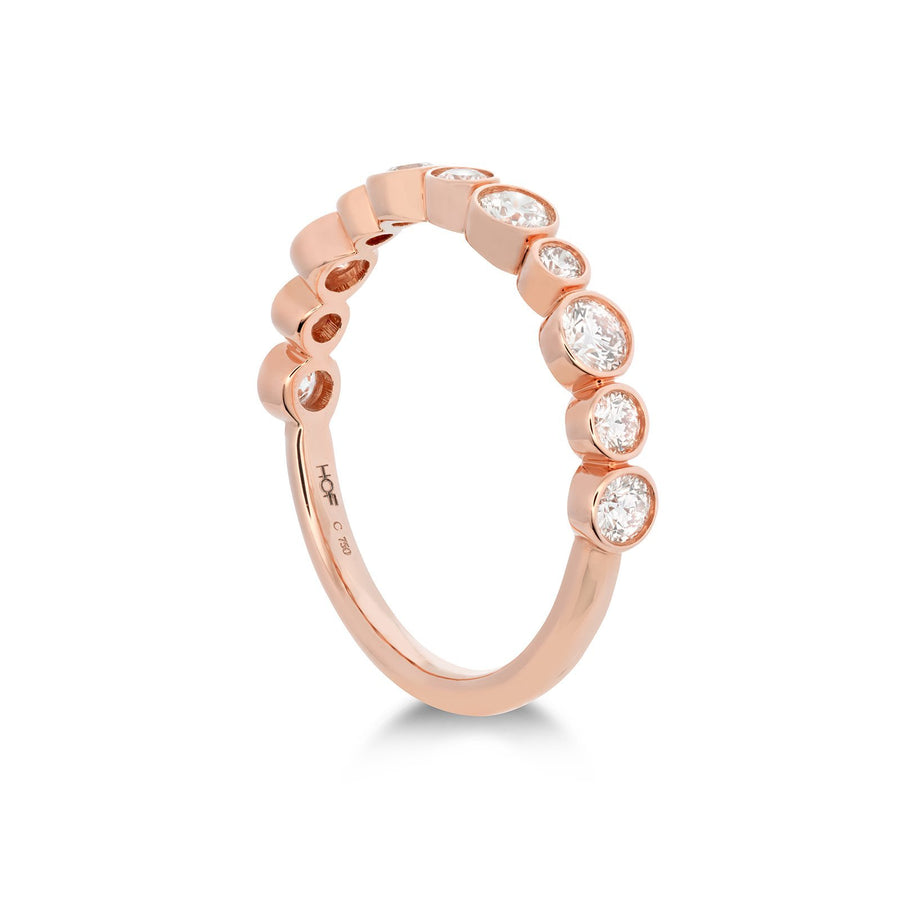 Hearts On Fire Hof Bezel Diamond Band -