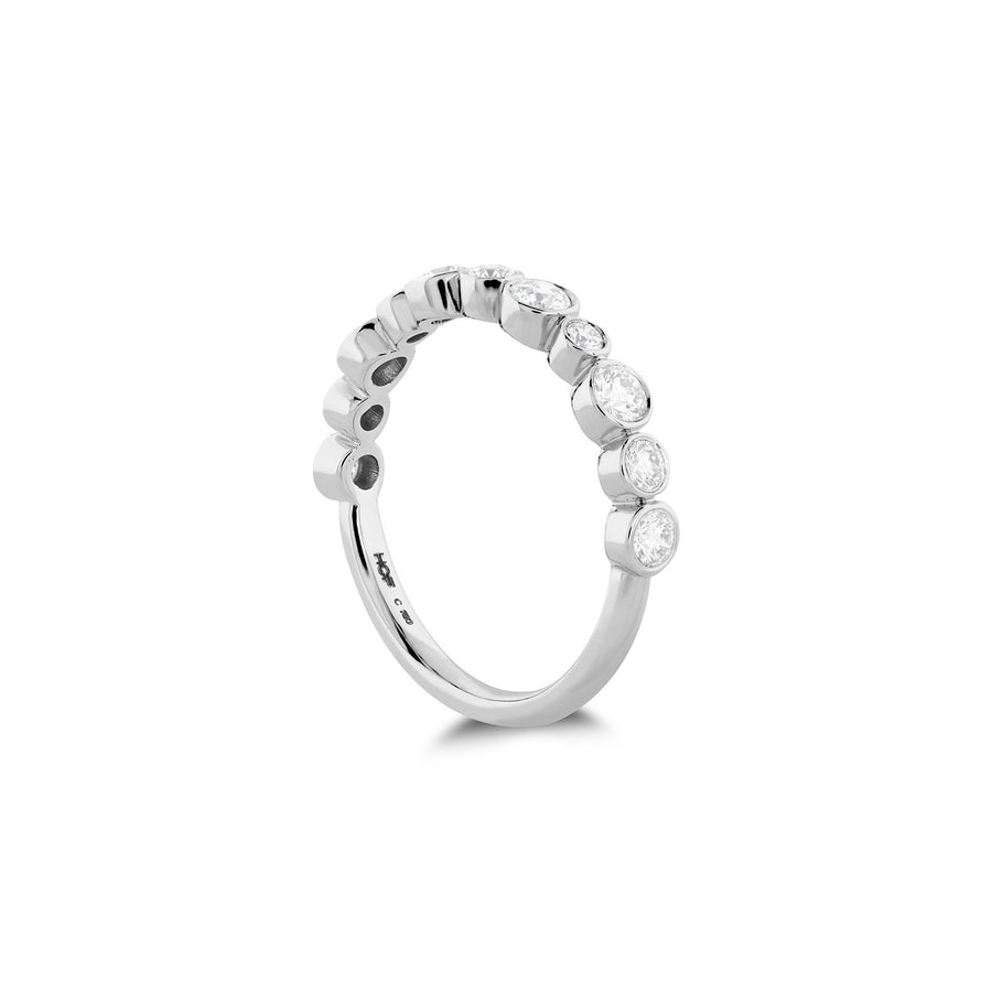 Hearts On Fire Hof Bezel Diamond Band -