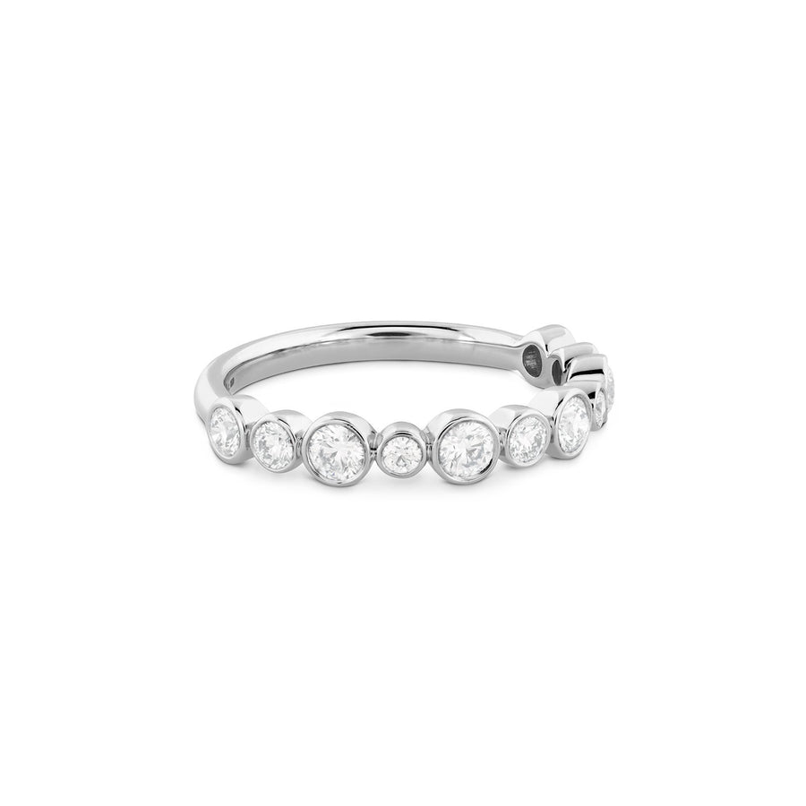 Hearts On Fire Hof Bezel Diamond Band -