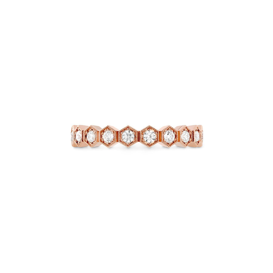 Hearts On Fire Hof Hex Diamond Band -
