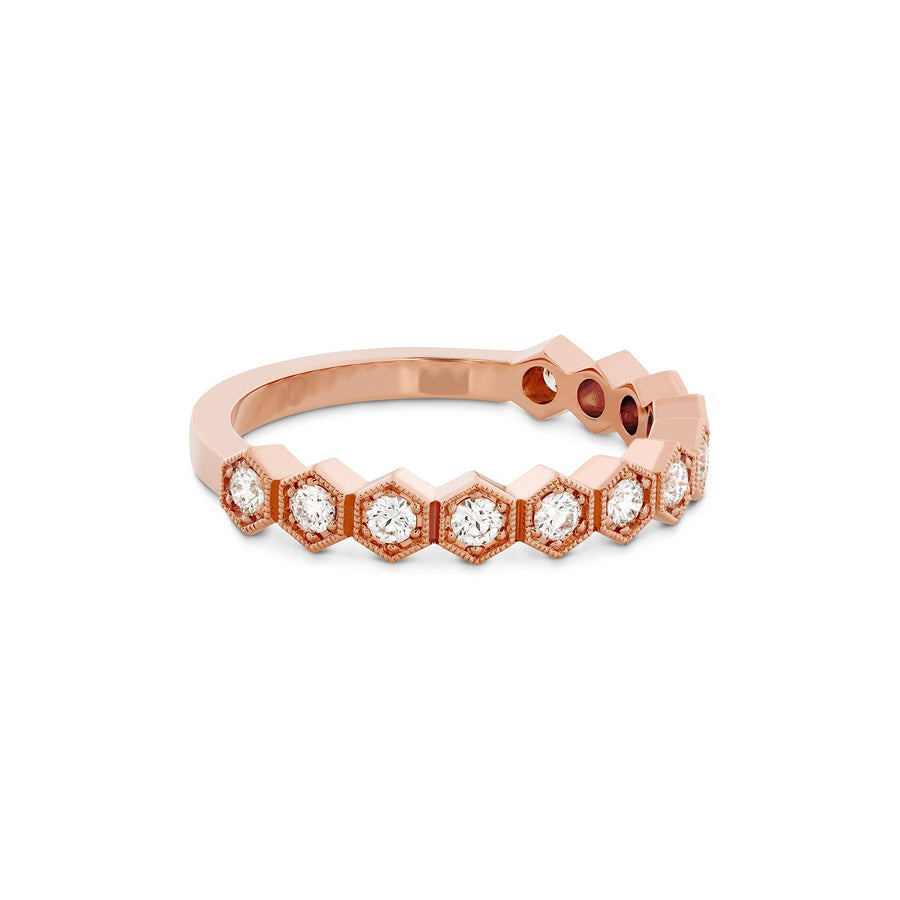 Hearts On Fire Hof Hex Diamond Band -