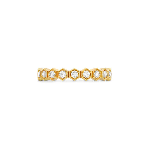 Hearts On Fire Hof Hex Diamond Eternity Band-Hearts On Fire Hof Hex Diamond Eternity Band -