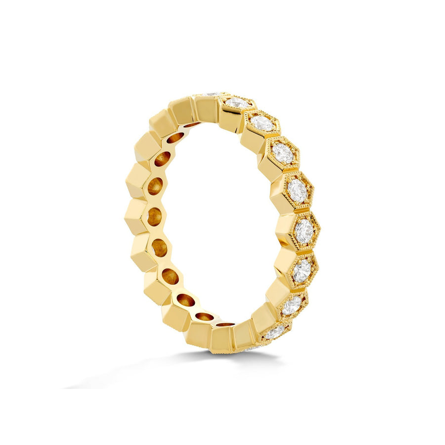Hearts On Fire Hof Hex Diamond Eternity Band -