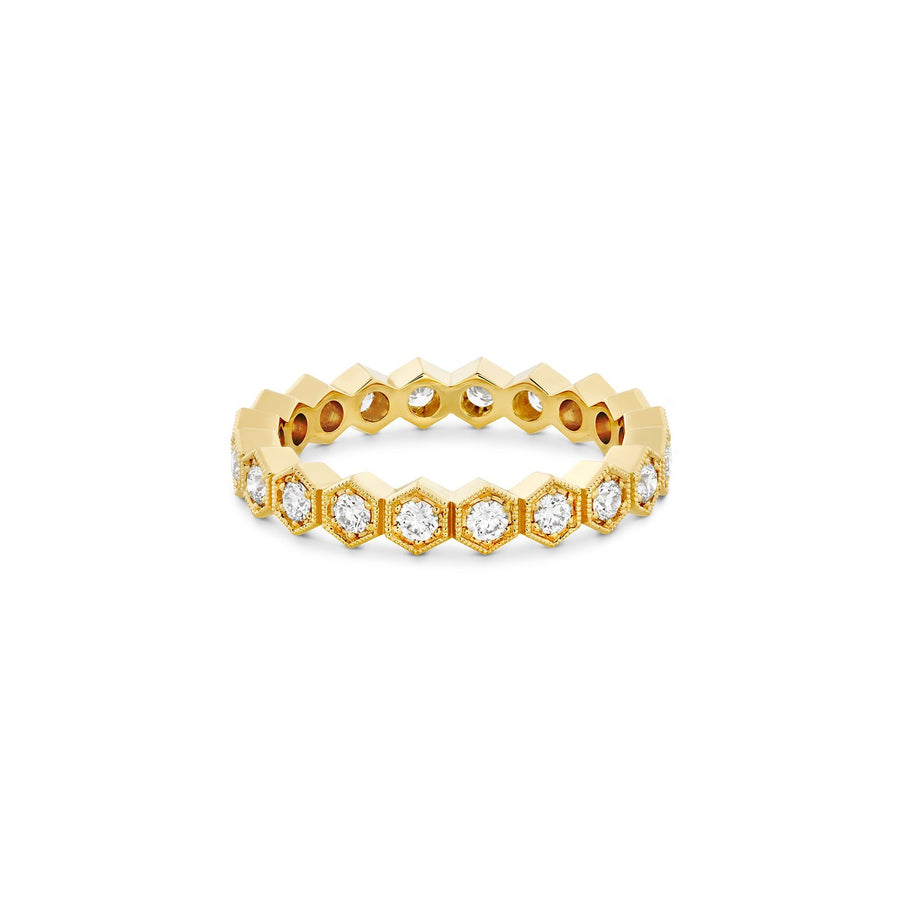 Hearts On Fire Hof Hex Diamond Eternity Band -