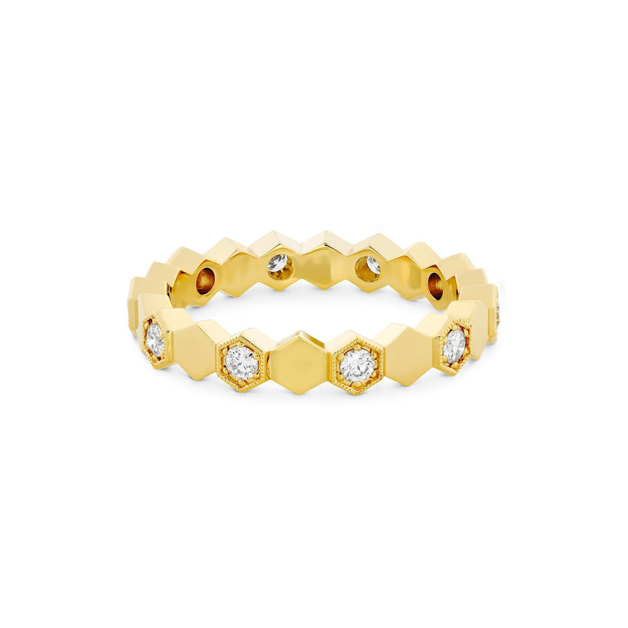 Hearts On Fire Hof Hex Eternity Band -