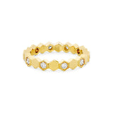 Hearts On Fire Hof Hex Eternity Band-Hearts On Fire Hof Hex Eternity Band -