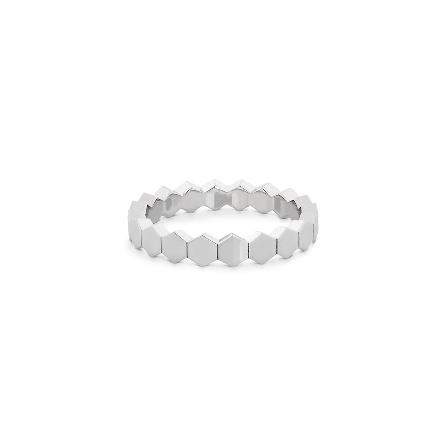 Hearts On Fire Hof Hex Metal Eternity Band -