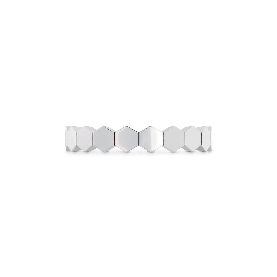 Hearts On Fire Hof Hex Metal Eternity Band -