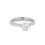 Hearts On Fire Hof Signature 6 Prong Engagement Ring -