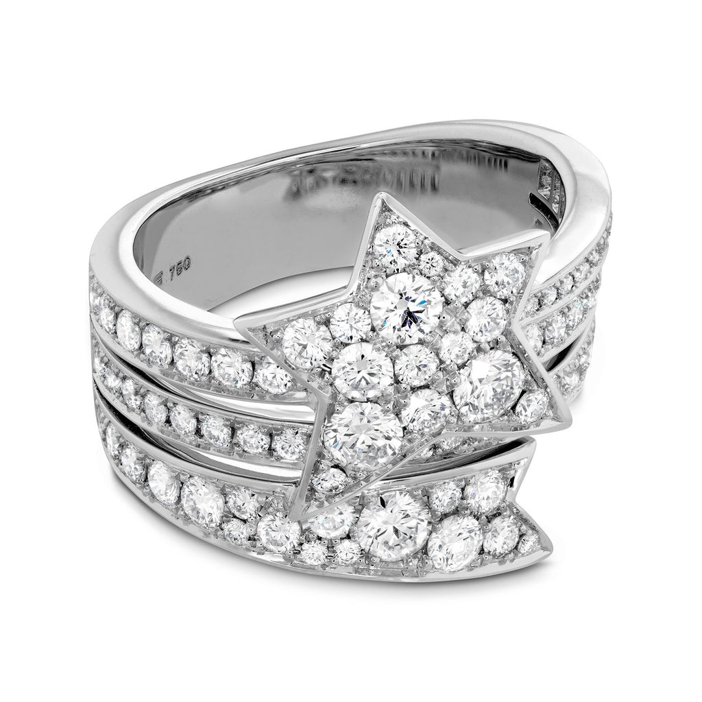 Hearts On Fire Illa Wraparound Diamond Comet Ring -