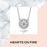 Hearts On Fire Joy Diamond Necklace-Hearts On Fire Joy Diamond Necklace -