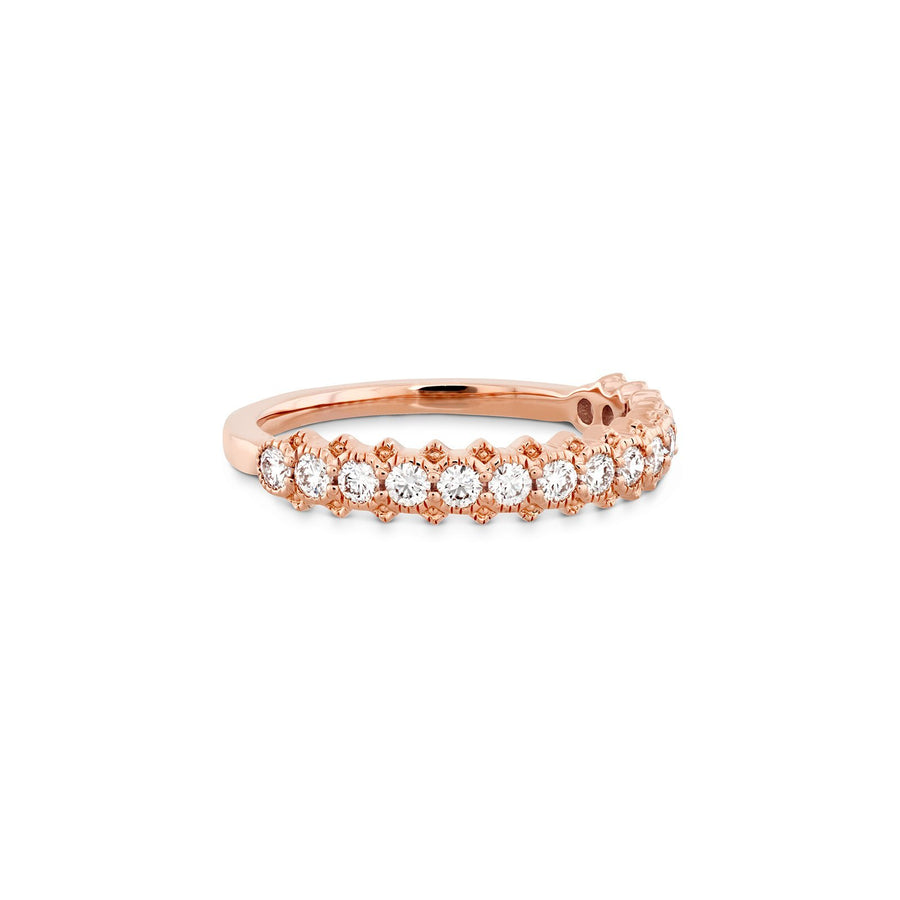 Hearts On Fire Liliana Bezel Milgrain Diamond Band -