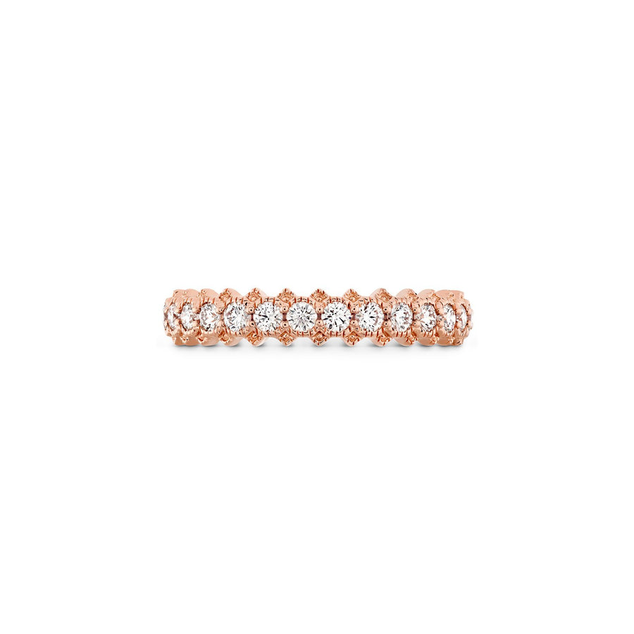 Hearts On Fire Liliana Bezel Milgrain Diamond Band -