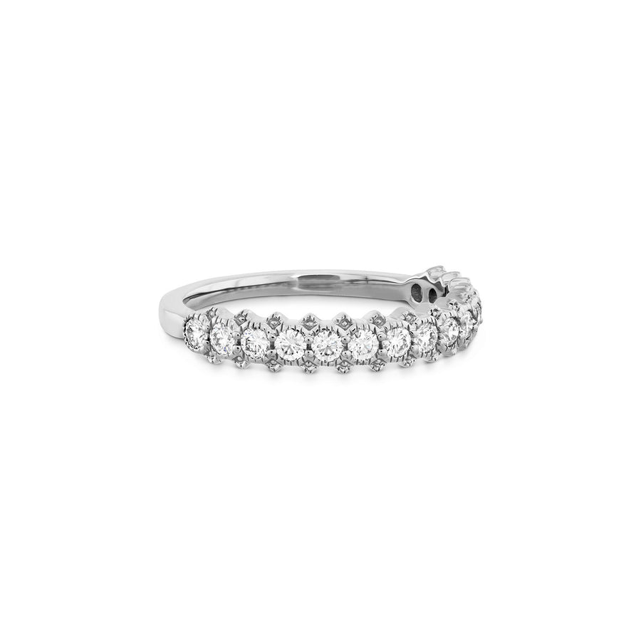 Hearts On Fire Liliana Bezel Milgrain Diamond Band -