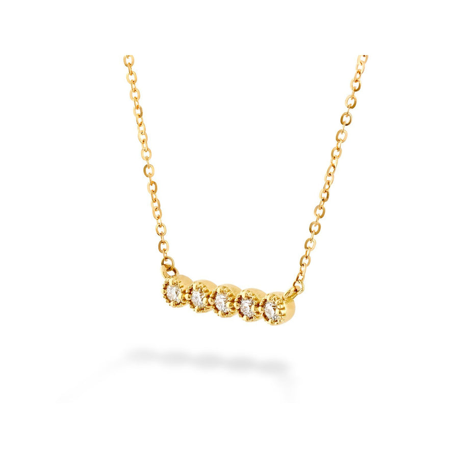 Hearts On Fire Liliana Milgrain Diamond Bar Necklace -