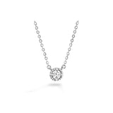 Hearts On Fire Liliana Milgrain Single Diamond Necklace -