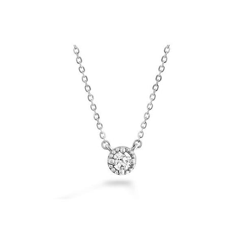 Hearts On Fire Liliana Milgrain Single Diamond Necklace -