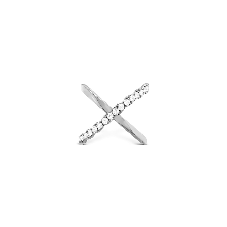 Hearts On Fire Lorelei Criss Cross Ring - HFRLORCC00608W
