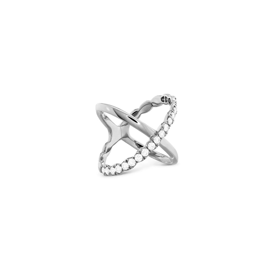 Hearts On Fire Lorelei Criss Cross Ring - HFRLORCC00608W