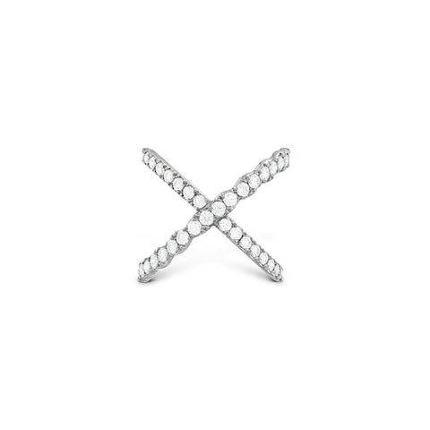 Hearts On Fire Lorelei Diamond Cris Cross Ring-Hearts On Fire Lorelei Diamond Cris Cross Ring -