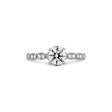 Hearts On Fire Lorelei Floral Diamond Engagement Ring -