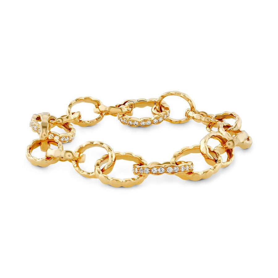 Hearts On Fire Lorelei Floral Link Bracelet -