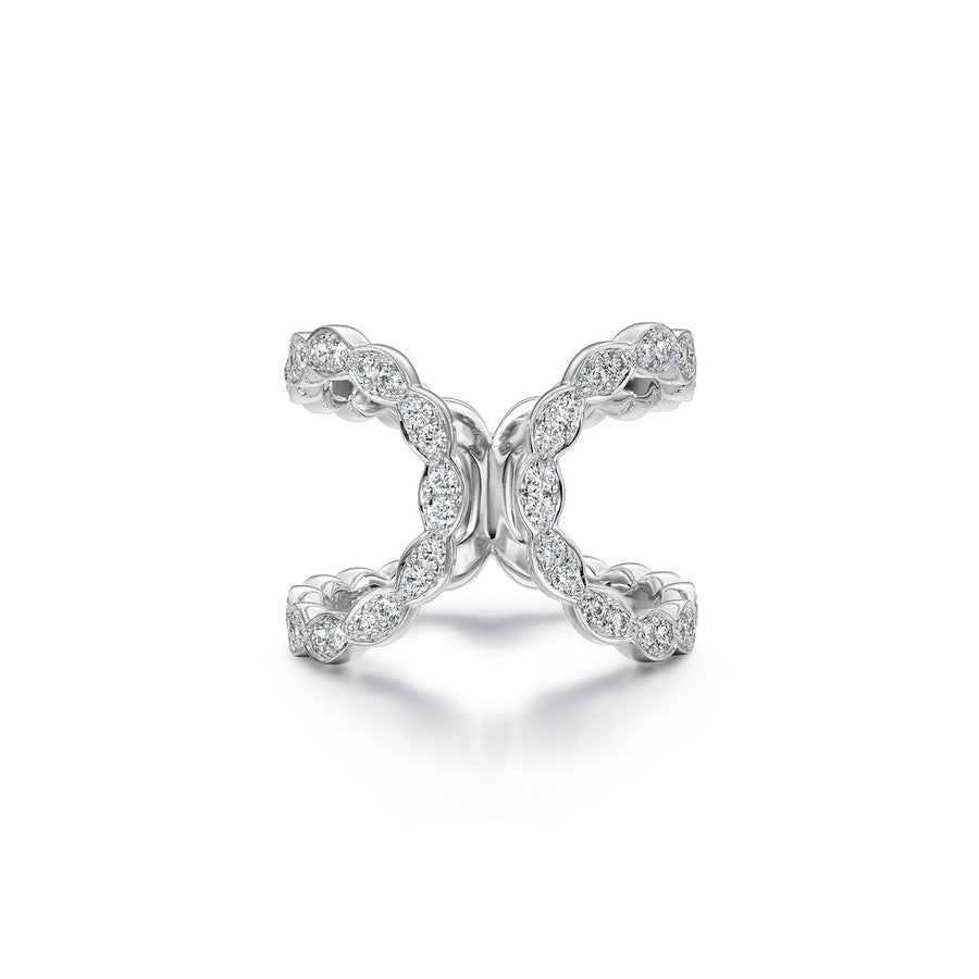 Hearts On Fire Lorelei Floral Open Ring -