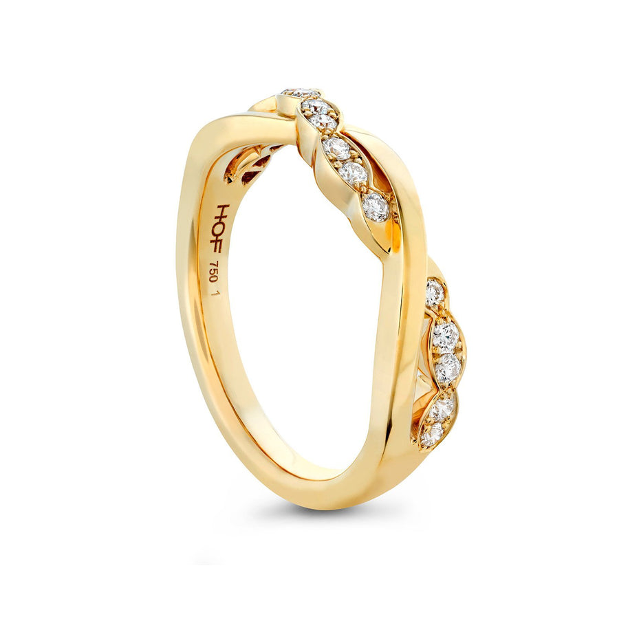 Hearts On Fire Lorelei Floral Twist Band -
