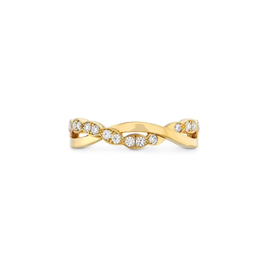Hearts On Fire Lorelei Floral Twist Band -