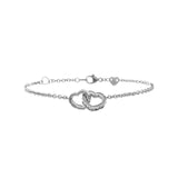 Hearts On Fire Lorelei Interlocking Diamond Heart Bracelet-Hearts On Fire Lorelei Interlocking Diamond Heart Bracelet -