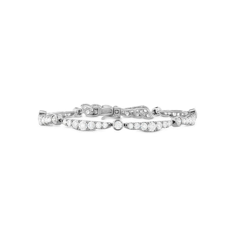 Hearts On Fire Lorelei Ribbon Diamond Bracelet-Hearts On Fire Lorelei Ribbon Diamond Bracelet -