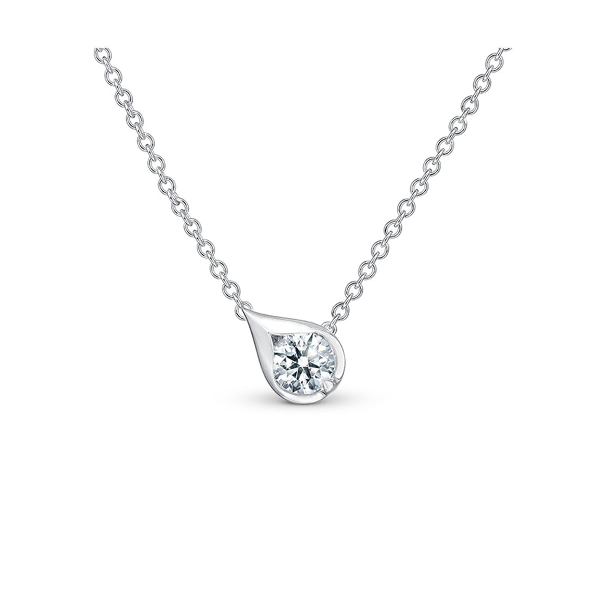 Hearts on Fire Lu Droplet Pendant Necklace - UU2808-W